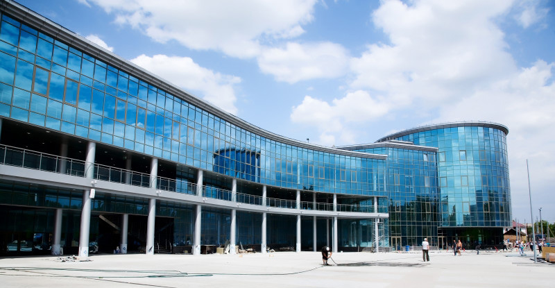 Donetsk railway station, Donetsk, Ukraine