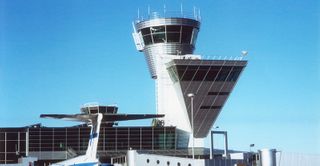 Helsinki-Vantaa airport control tower, Finland